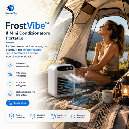 FrostVibe- Il Mini Condizionatore Portatile